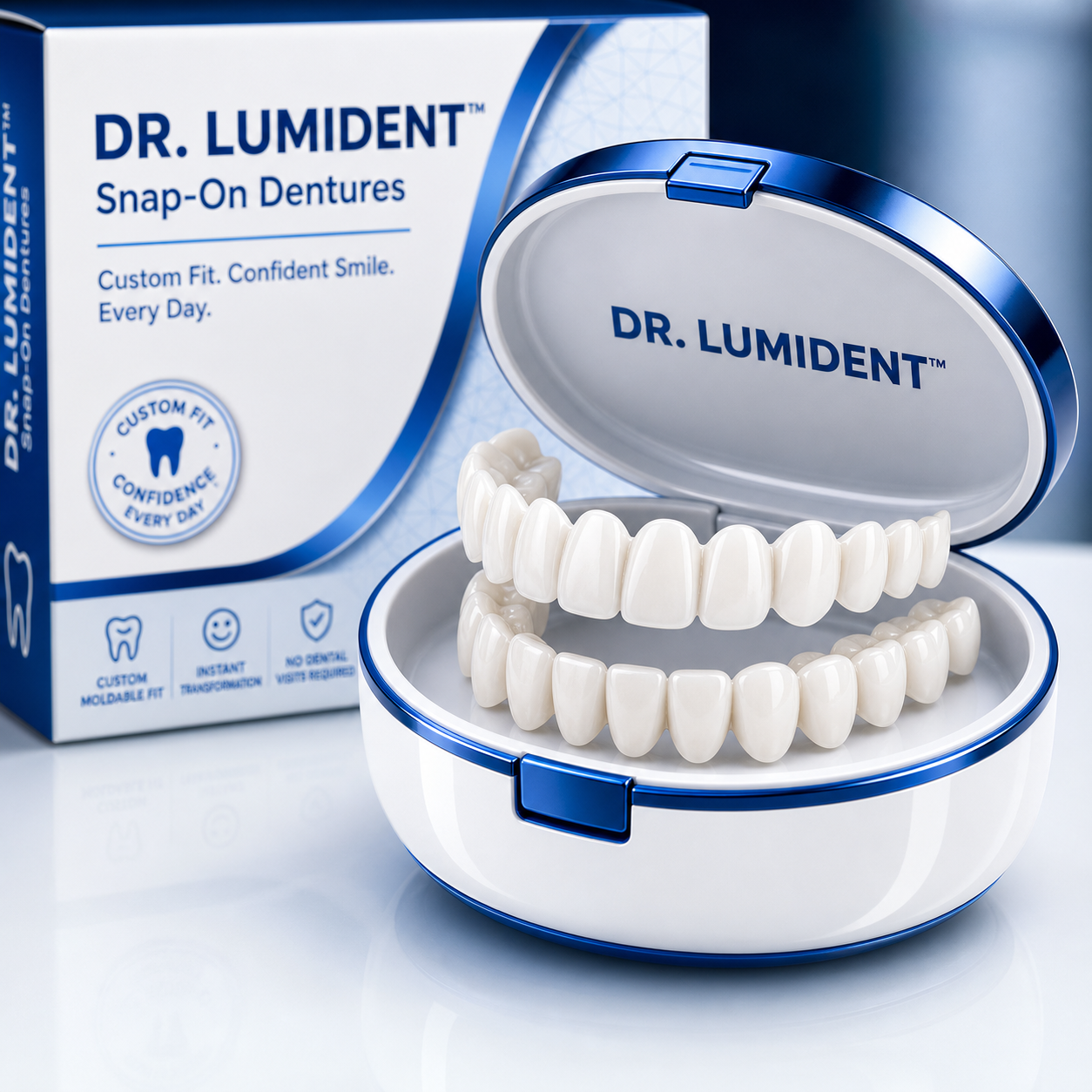 Dr. Lumident Snap-On Dentures