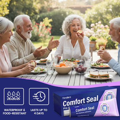 LIMITED SPECIAL OFFER 🔥 Timilk® Comfort Seal Pro Denture Adhesive🦷💜