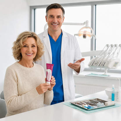 DentLock® UltraBond Premium Denture Adhesive 🔥 FDA Certified (Clinically Proven 4-Day Hold for Secure, Comfortable & Zinc-Free Denture Fit 🦷)